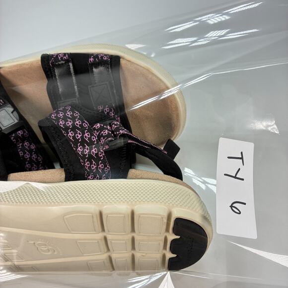 Gravity Defyer G-Defy Café Black Pink Adjustable Straps Sandals Women's Size 11 - Picture 11 of 11